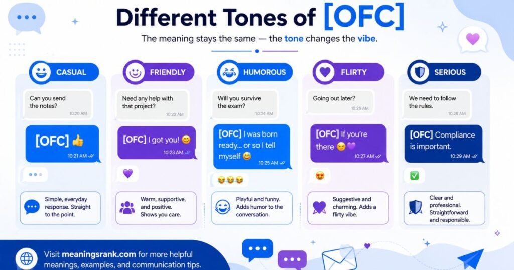 Different Tones of OFC