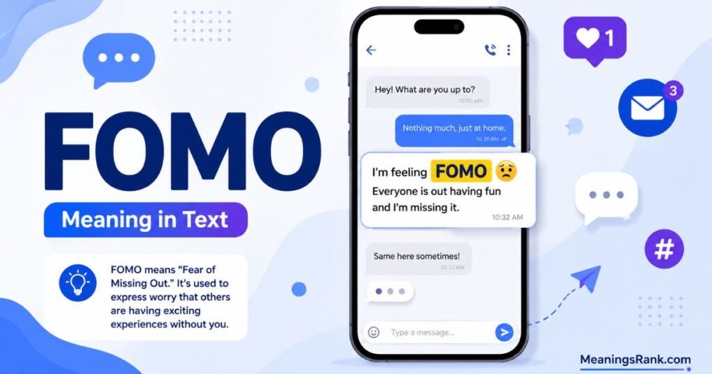 FOMO Meaning in Text