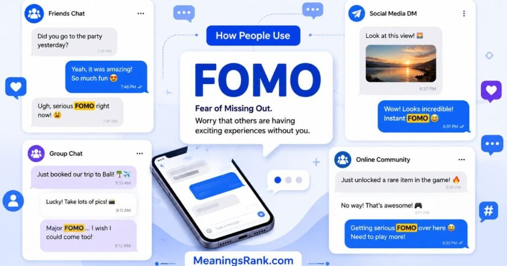 How People Use FOMO In Text