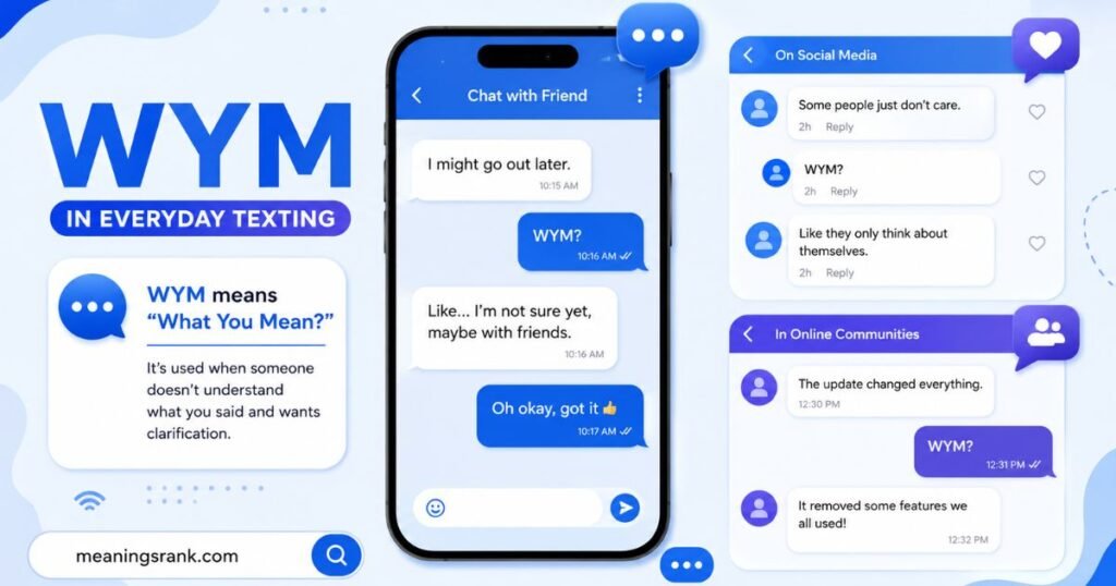 WYM Meaning in Text