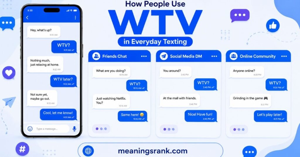 How People Use WTV in Texting