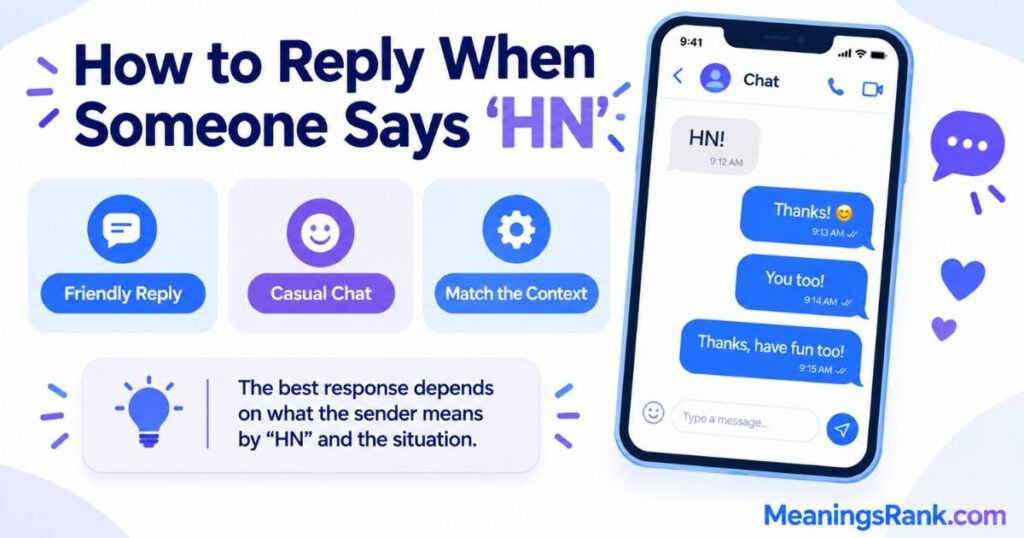 How to Reply to HN