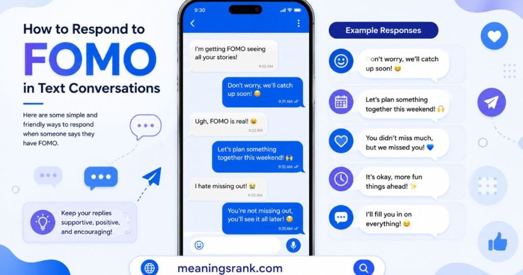 How to Respond to FOMO in Text