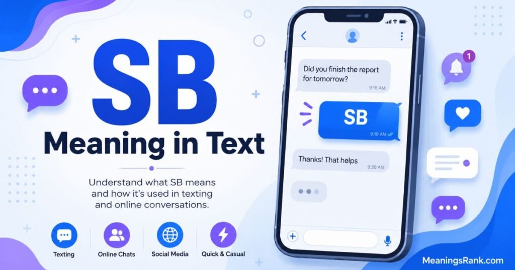SB Meaning in Text