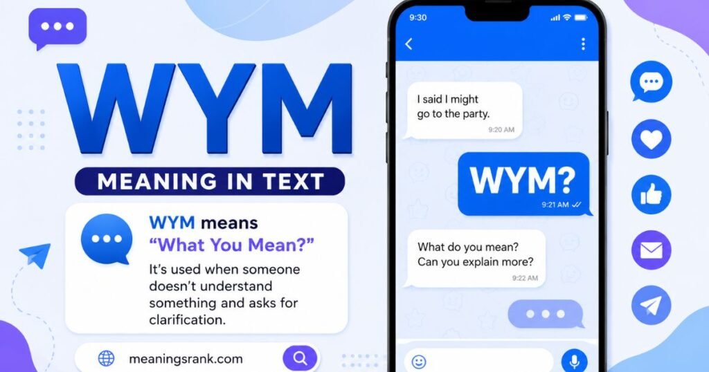 WYM Meaning in Text