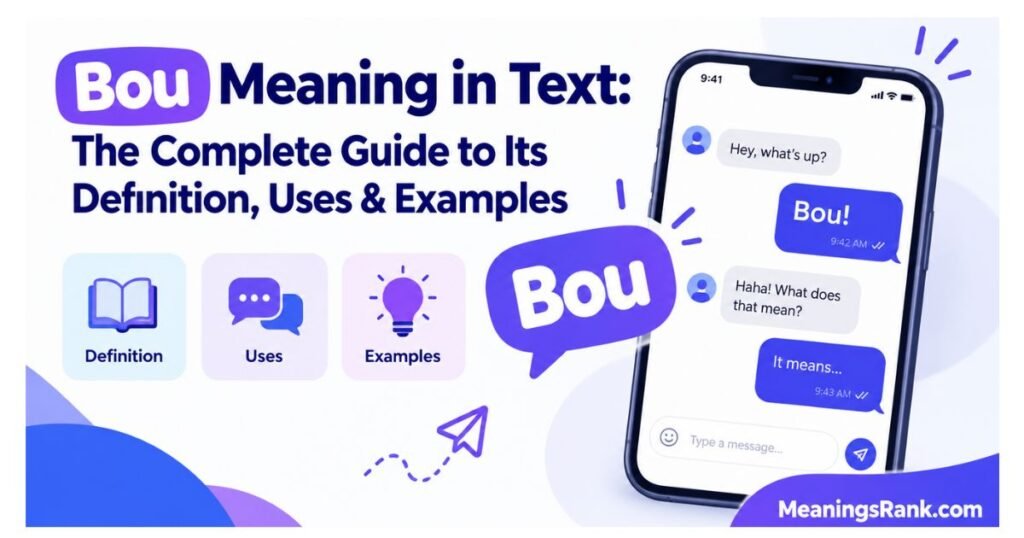 Bou Meaning