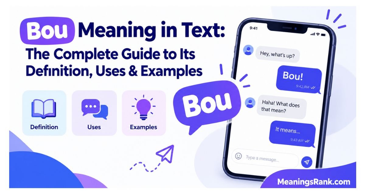 Bou Meaning