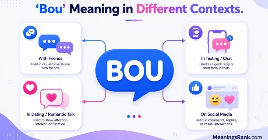 Bou Meaning in Different Contexts