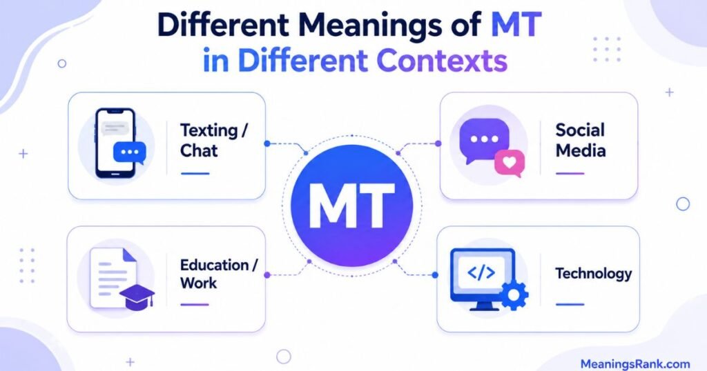 Different Meanings of MT