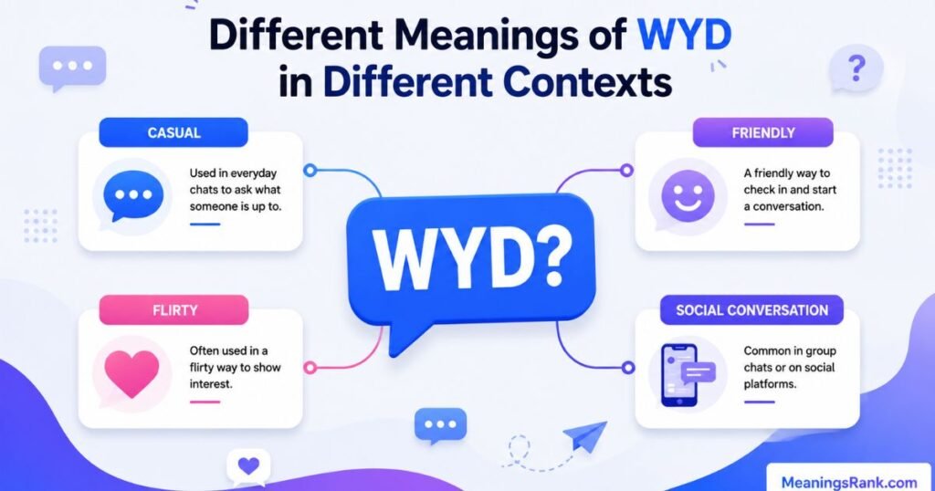 Different Meanings of WYD