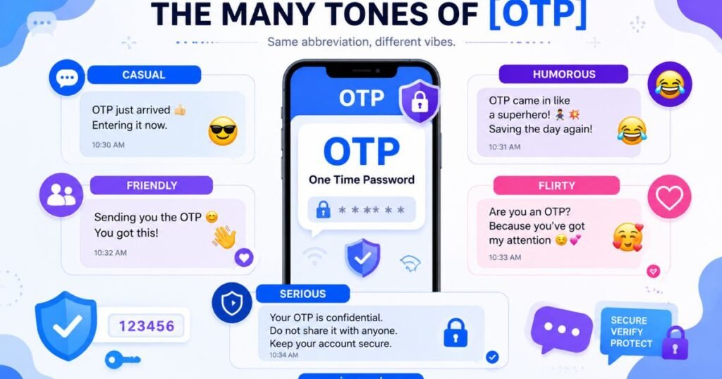 Different Tones of OTP