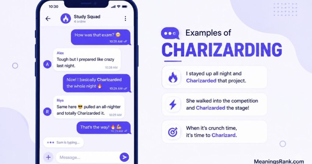 Examples of Charizarding