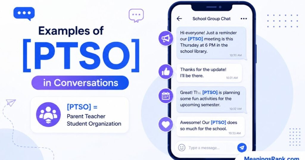 Examples of PTSO