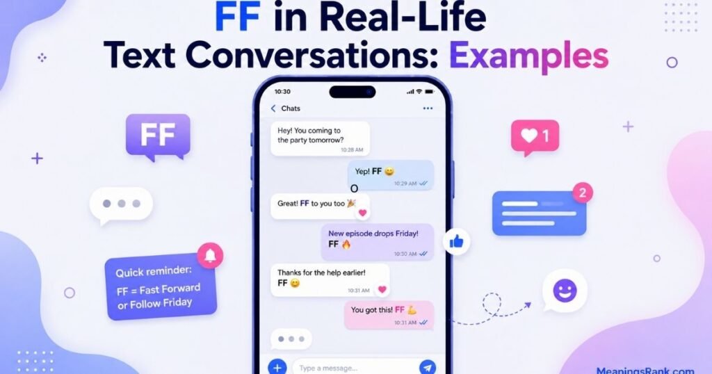 FF in Real Life Conversations
