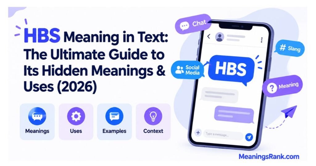 HBS Meaning in Text