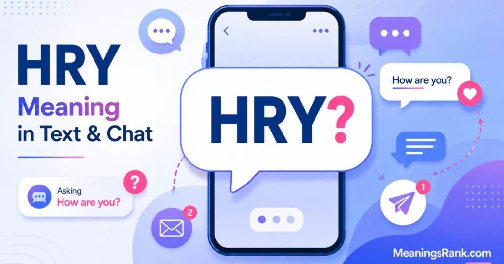 HRY Meaning in Text: What Does HRY Mean in Chat & Social Media? (2026)