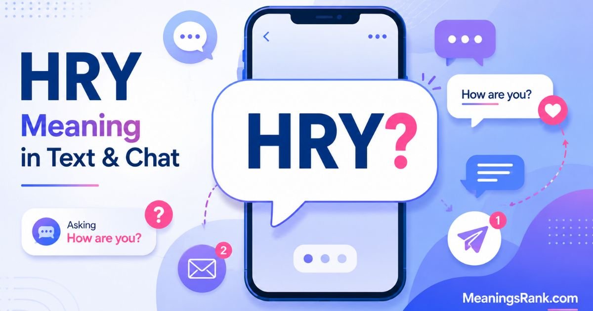 HRY Meaning