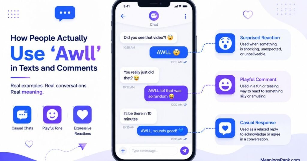 “How People Actually Use ‘Awll’ in Texts and Comments”