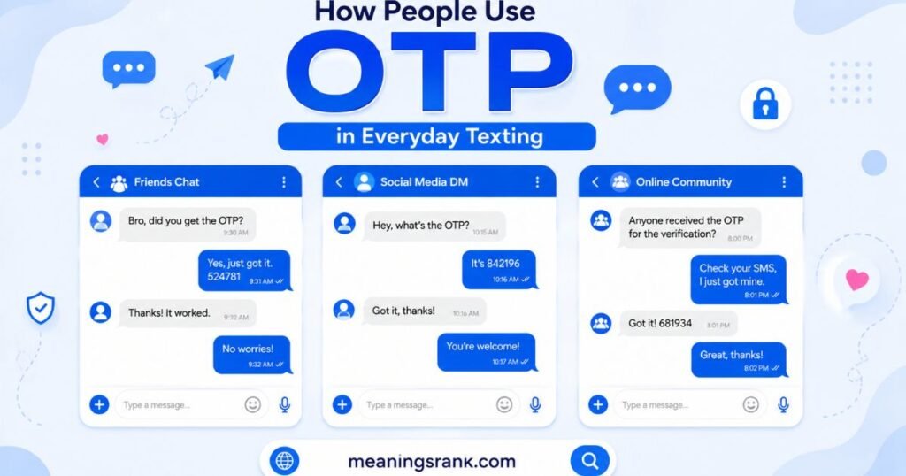 How People Use OTP in Texting