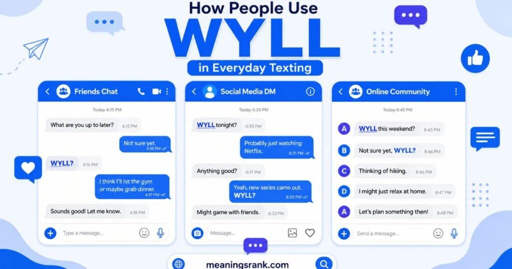 How People Use WYLL in Texting
