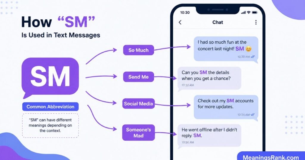 How SM Used in Conversations