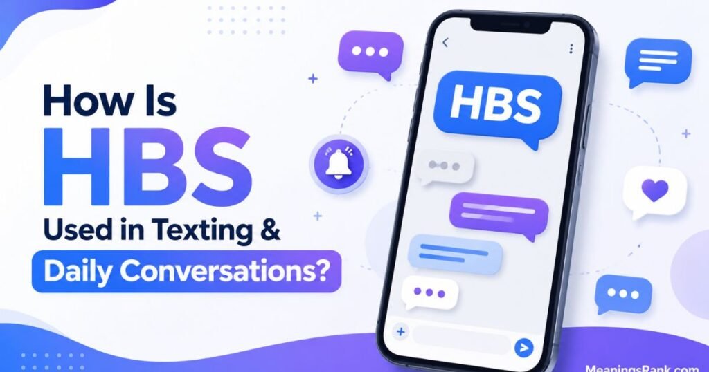 How is HBS used in Texting
