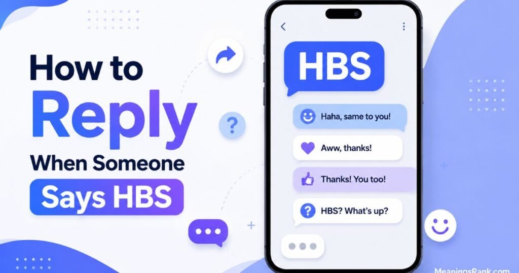 How to Reply to HBS