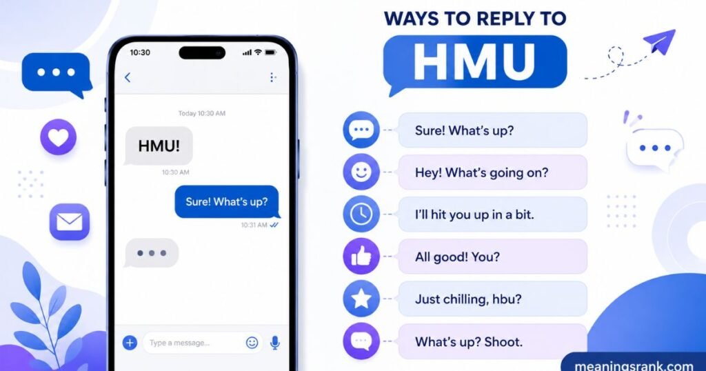 How to Reply to HMU