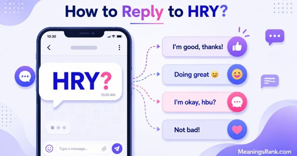 How to Reply to HRY