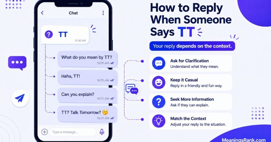 How to Reply to TT