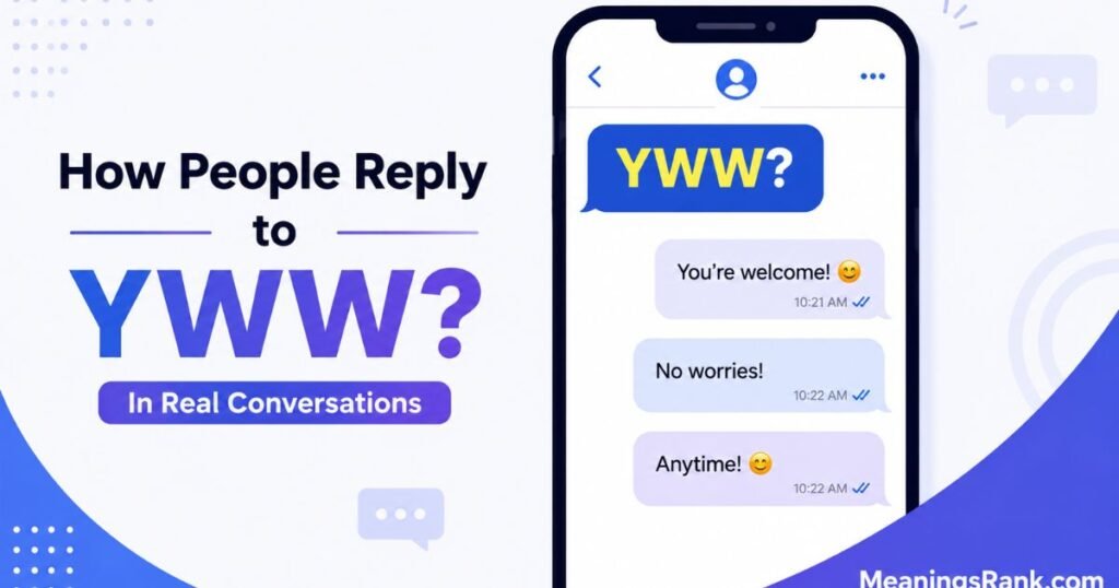 How to Reply to YWW in Conversation