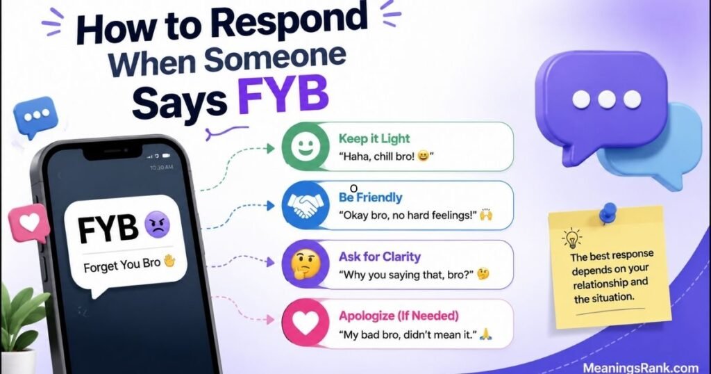 How to Respond to FYB