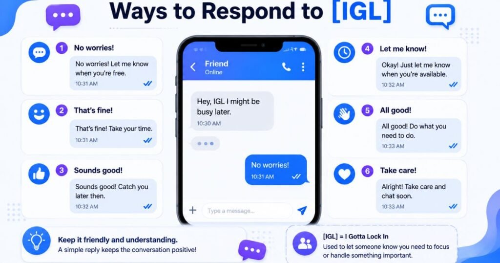 How to Respond to IGL