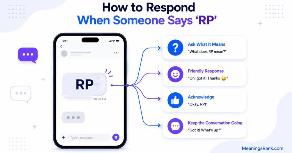 How to Respond to RP