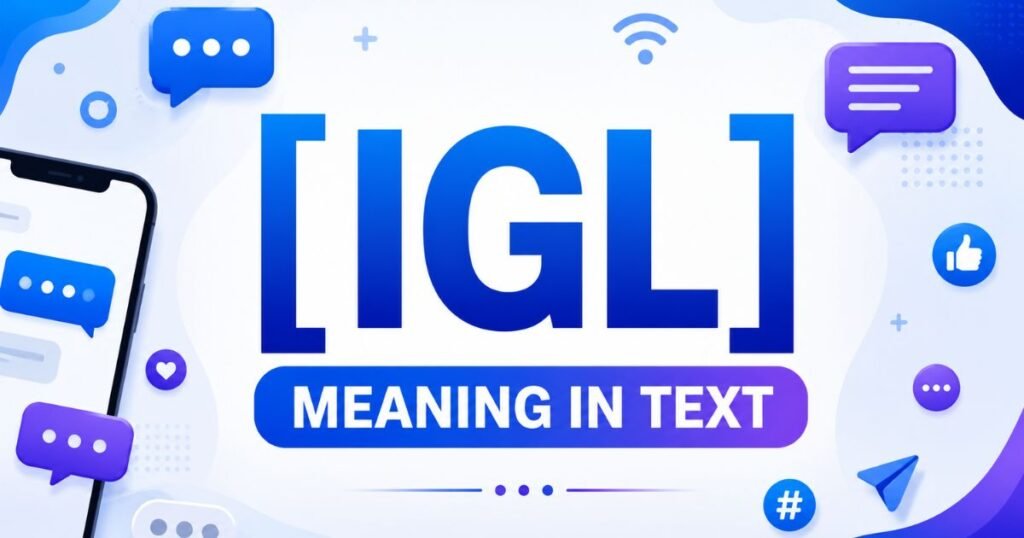 IGL Meaning in Text: What It Means, How to Use It, and Real Examples (2026 Guide)
