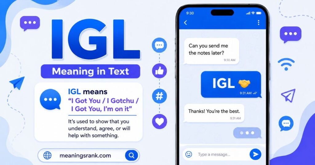 IGL Meaning in Text
