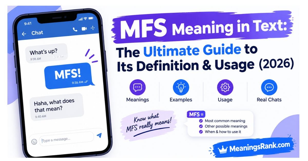 MFS Meaning in Text
