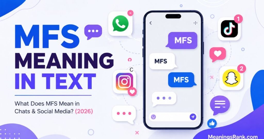 MFS Meaning in Text: What Does MFS Mean in Chats & Social Media? (2026)