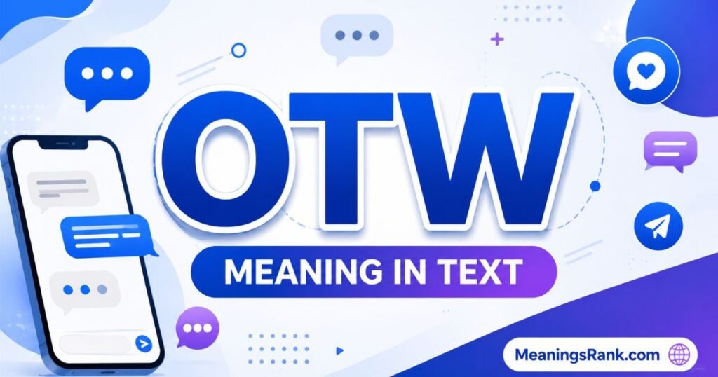 OTW Meaning in Text: What It Means, How to Use It, and Real Examples (2026 Guide)