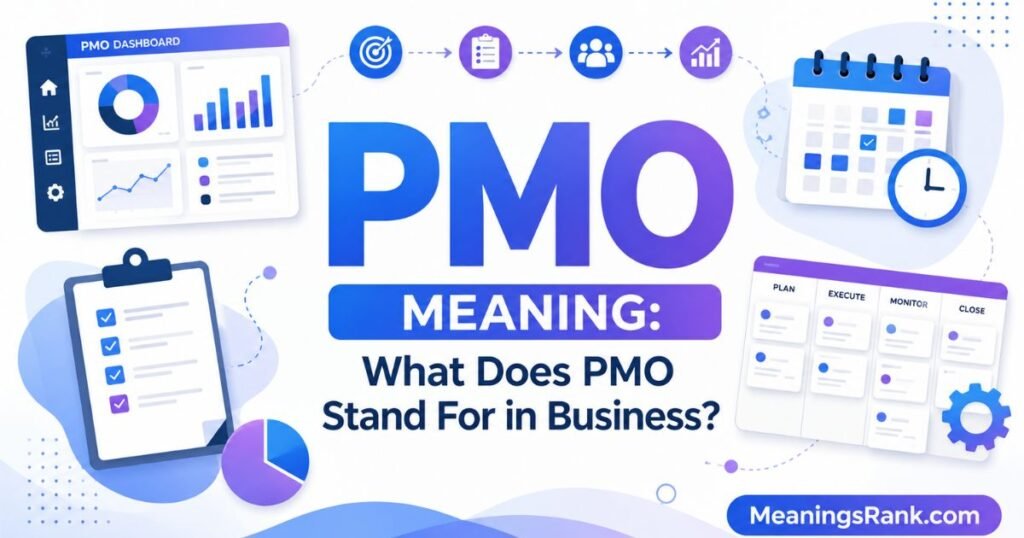 PMO Meaning: What Does PMO Stand For in Business?