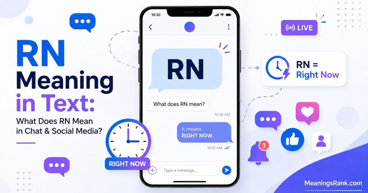 RN Meaning In Text