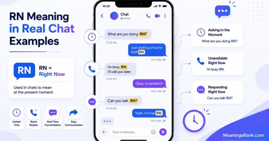 RN Meaning in Real Chat Examples