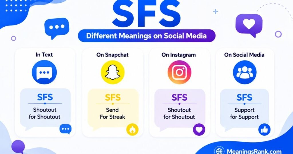 SFS in different context