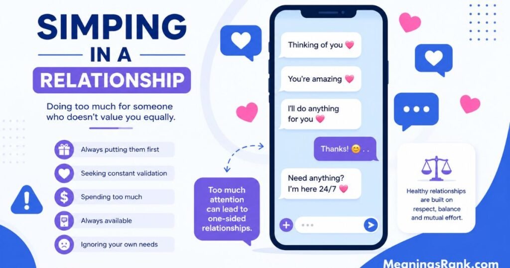 Simping in a Relationship