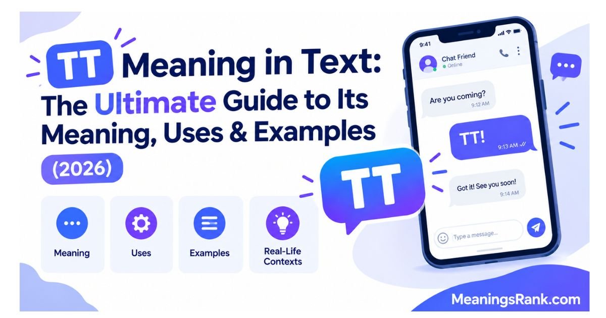 TT Meaning in Text