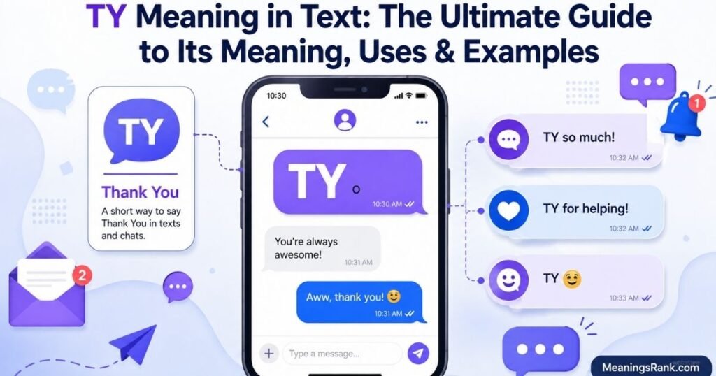 TY Meaning in Text