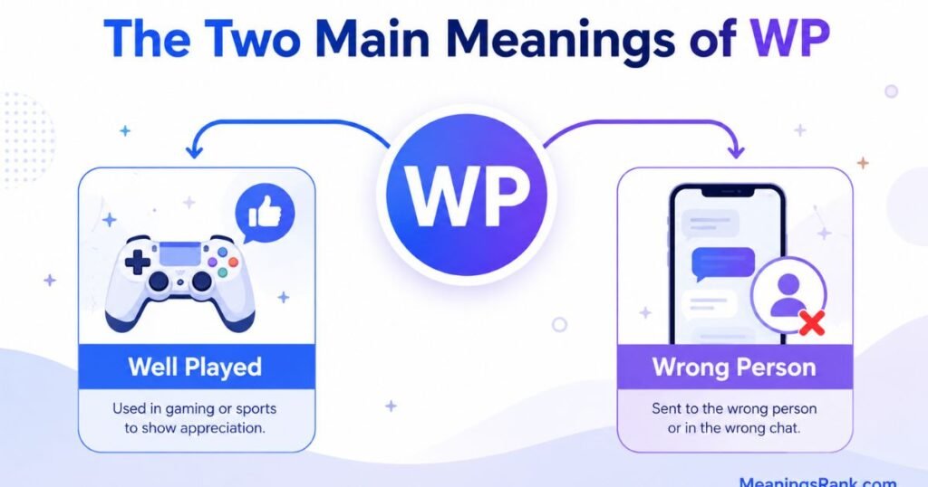 The Two Main Meanings of WP