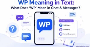 WP Meaning in Text