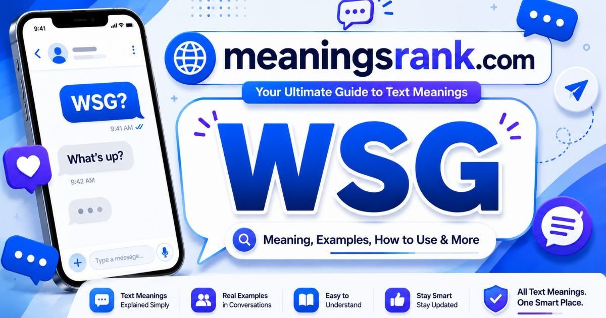 WSG Meaning