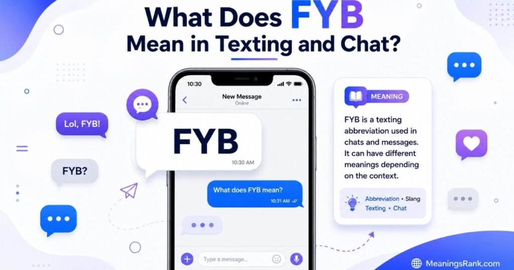 What Does FYB Mean in Texting and Chat